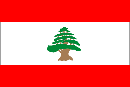 Vanære Ryd op Eddike CIA - The World Factbook 2002 -- Flag of Lebanon