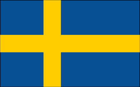 CIA - The World Factbook 2002 -- Flag of Sweden