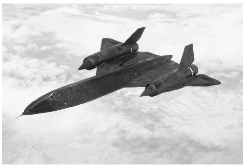 SR-71 Blackbird. ©GEORGE HALL/CORBIS.