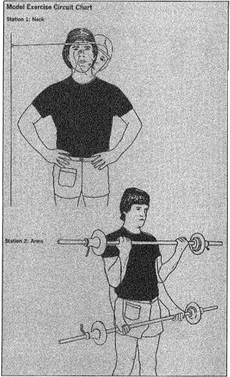 Model Exercise Circuit Chart