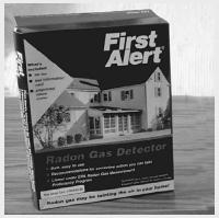 A radon test kit for the home. (Photograph by Robert J. Huffman. Field Mark Publications. Reproduced by permission.)