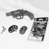 Examples of safety trigger locks for handguns. (Photograph by Robert J. Huffman. Field Mark Publications. Reproduced by permission.)