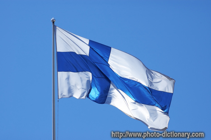 финский флаг